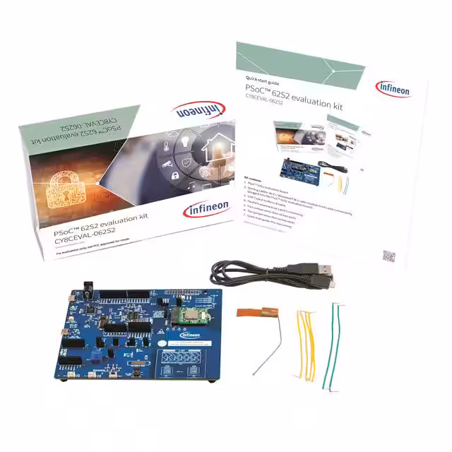 CY8CEVAL-062S2 Infineon Technologies  Cartes d'évaluation - Embarquées - MCU DSP